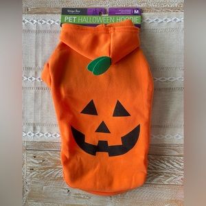 🐾🎃Pumpkin Costume Dog Hoodie🎃🐾 ~med NWT